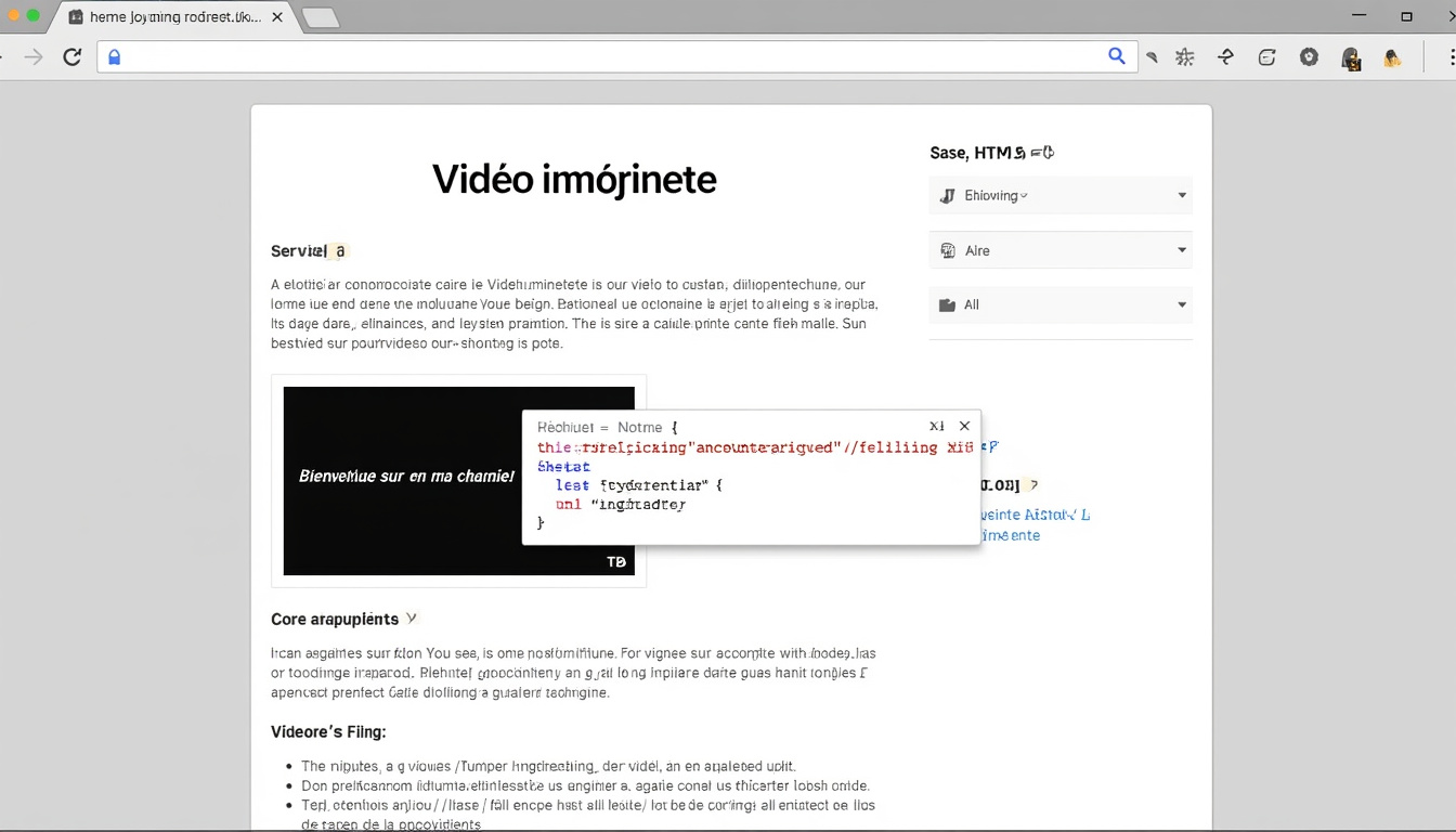 découvrez ce qu'est une 'vidéo html youtube' et apprenez comment elle fonctionne. dans cet article, nous vous expliquons les concepts clés, les avantages et les étapes pour intégrer facilement des vidéos youtube sur votre site web.